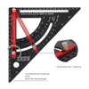 Smgda Triangular Ruler, For Woodworking, Aluminum Alloy Triangle, Woodworking Triangle,