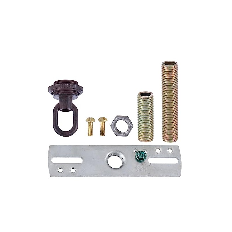 B&P Lamp® Screw Collar Ceiling Light Canopy Plate Hardware Kit