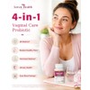 Probióticos vaginales para mujeres con equilibrio de pH y prebióticos