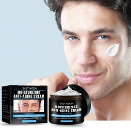Gesicht Feuchtigkeitscreme Männer, Anti Falten Gesichtscreme für Männer, Anti Age Gesichtscreme Männer, Feuchtigkeitsspendende Anti Aging Gesichtscreme für Männer