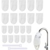 Faucet Splash Bags - Juego de 20 piezas, cubiertas para