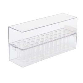 30 Holes Nail Drill Holder, Acrylic Drill Bit Case Stand, Manicure Tools Attachment Storage Box, Nail Studio Organiser, Nail Drill Display Container for Nail Cutter Attachment Bit Set