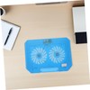 TEHAUX Adjustable Laptop Cooling Pad with Silent Fans Ergonomic Portable