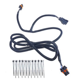 68046303AC, Fog Light Wiring Harness for Dodge Ram 2500 3500 4500 5500, 2010-2017, Fog Lamp Jumper Wire Harness