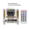 IN12 Glow Tube Clock with Remote Controller Electronic Digital Tube
