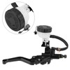 Qiilu Universal 7/8" (22mm) Motorcycle Brake Clutch Master Cylinder Reservoir