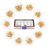 DYWISHKEY 10Value 600PCS DIP Monolithic Multilayer Ceramic Chip Capacitors Assortment