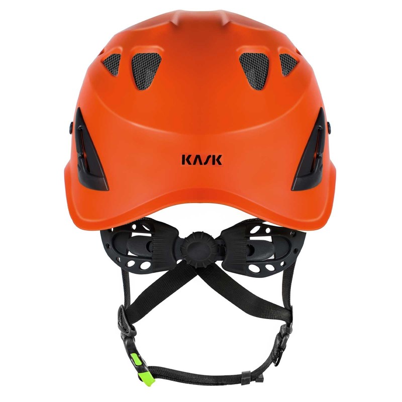 Kask Superplasma ORANGE HELMET with 10 Ventilation Slots, Ratchet Closure,