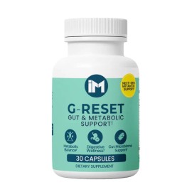Gut Health & Metabolic Support Capsules - Probiotics with Akkermansia & Bifidobacterium, Berberine, Resveratrol, Digestive Wellness Supplement