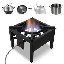 COOKAMP Propane Burner for Outdoor Cooking (23 Tips Jet Burner)