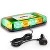 WINECO GREEN AMBER 72LED Roof Top Strobe Lights, High Visibility