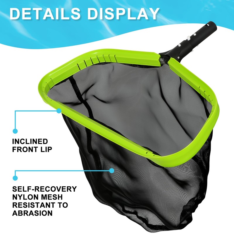 Sepetrel,Pool Net,Professional Swimming Pool Leaf Skimmer Nets for Cleaning with