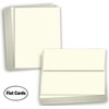 Hamilco Cream Colored Cardstock - Blank Index Flash Note &