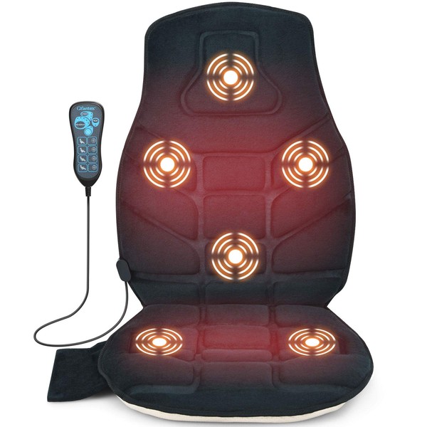 Giantex Massage Chair Pad, Vibration Massage Mat, 5 Massage Programs,