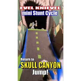 Z Wind Ups Evel Knievel Mini Stunt Cycle The Ultimate Thrill Seeking Rip Cord Racing Action