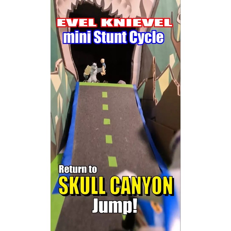 Z Wind Ups Evel Knievel Mini Stunt Cycle The Ultimate