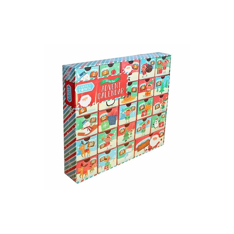 Christmas Advent Calendar - 24 Drawers - Add your own