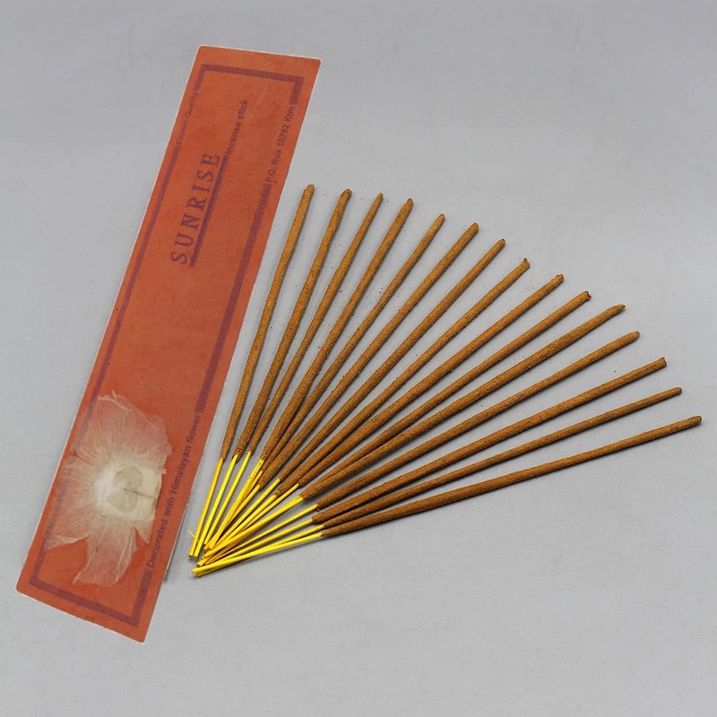 Bodhi® Premium Sunrise Incense Sticks from Nepal, 100% Natural &