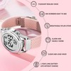 Hearkent Women's Digital Talking Watch British English Speaking Pleasant Voice