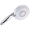 BadeStern Shower Head: XL Shower Head with Water Stop Button