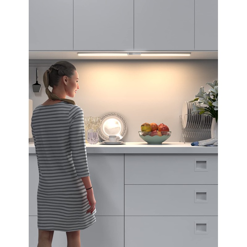 MYPLUS 2 Panels 12 Inch LED Under Cabinet Lighting with