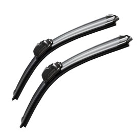 MOTIUM OEM QUALITY Premium All-Season Windshield Wiper Blades (24"+24" pair for front windshield)