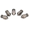 5Pcs 3D Printer Nozzle Set for MK8 1.75mm Consumables 0.2‑1.0mm