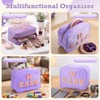 Travel Makeup Organizer, Compact Lightweight Accessory for Travel and Daily