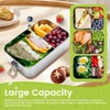 Awaiymi Bento Lunch Box Stainless Steel 1500ml Metal Bento Lunch