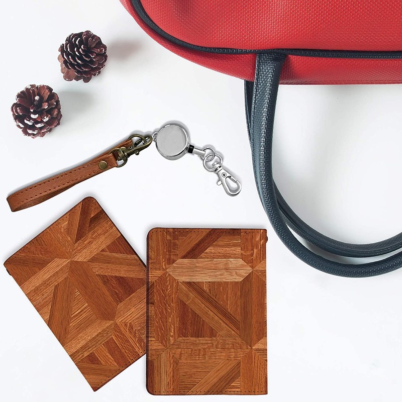 Pretimo Pass Case, Commuter Pass Case, With Reel, Invisible Invisible,