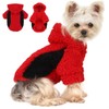 Wansommy Fleece Dog Sweater, Winter Warm Dog Sweaters for Small