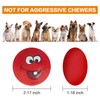 Coricorsu Dog Toy Squeaky Dog Toys Funny Face Chewing Latex