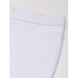 Briggs New York Pull On Capri with L Pocket, White, 10