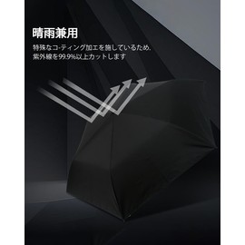 Ultra Lightweight Folding Umbrella, Unisex, One-Touch Automatic Open/Close, Sun Protection, Windproof, Rainproof, Portable Storage Box, Father's Day, Mother's Day Gift, Black, Auto Open and Close, For