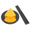 Slip Lid Mouse Trap Automatic Reset Reusable Cheese Shape Detachable