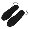 Heated Insoles Soft Warm Breathable Cuttable Electric Heating Insoles with