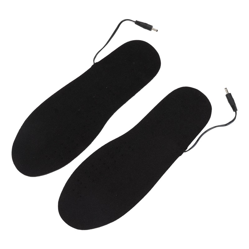 Heated Insoles Soft Warm Breathable Cuttable Electric Heating Insoles with