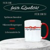 Lustige Krokodil-Tasse, beidseitig Bedruckt - Kaffeetasse - lustig - Arbeit