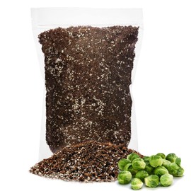 Premium Organic Potting Soil for Brussel Sprouts by Gardenera - (1 Quart Bag)