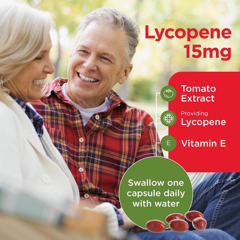 Healthspan Lycopene Men's Health 15mg (60 Capsules) | High Strength