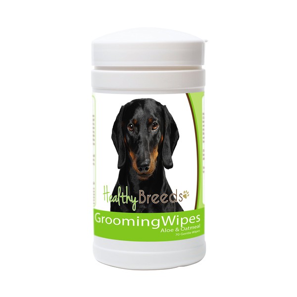 Healthy Breeds Dachshund Grooming Wipes 70 Count