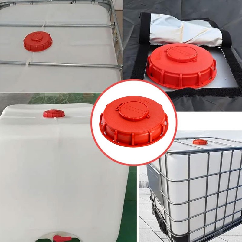 GEDEGOOK IBC Tank Cap, IBC Water Tank Vented Respirator Cover,