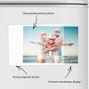 Shot2go Pack of 20 Magnetic Photo Fridge Frame Pockets Clear