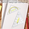BinXiaoQin Set of 2 small set of geo triangles, flexible
