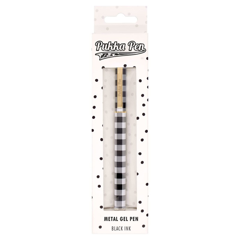 Pukka Pad, Pukka Pen Metal with Refillable Gel Ink -