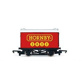 Hornby 2022 Wagon. Wagons & Wagon Packs, Red