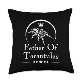 Spider Lover Arachnid Cobweb Terrarium Tarantula Throw Pillow