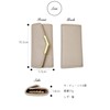 nicolde Women's Key Case, Dull Color, Smart Key Compatible, Leather,