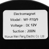 uxcell 12VDC 200N Electric Lifting Magnet Electromagnet Solenoid Lift Holding