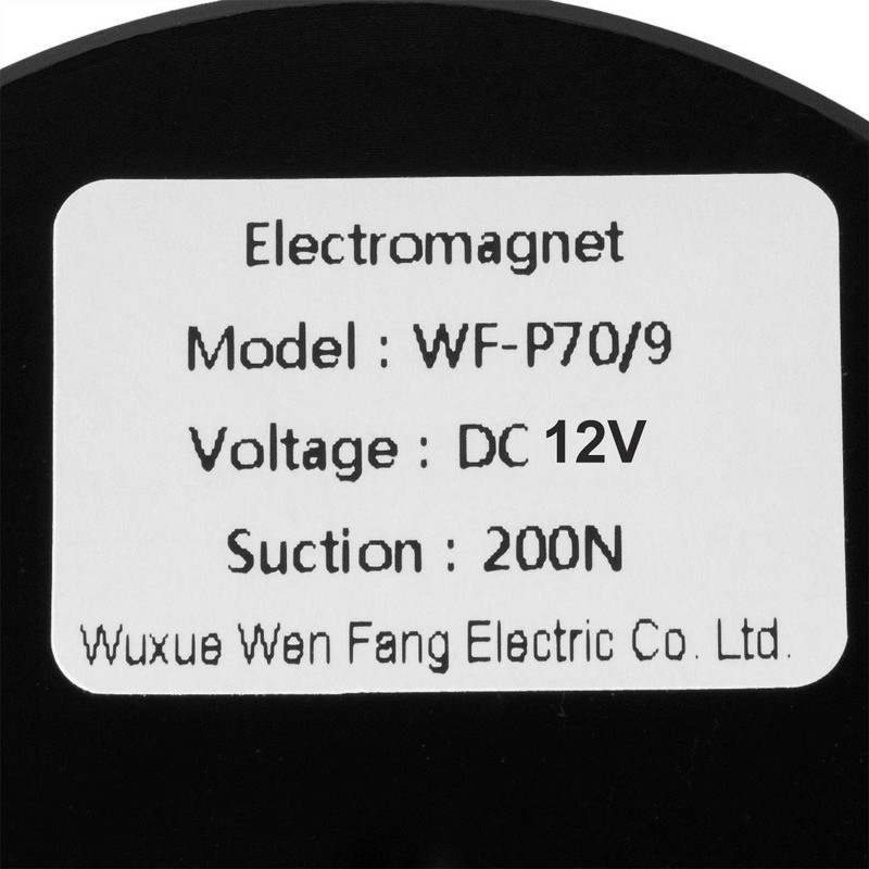 uxcell 12VDC 200N Electric Lifting Magnet Electromagnet Solenoid Lift Holding